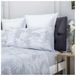 Literie coton biologique gris 150x190/200 cm