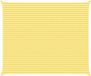 vidaXL Zonneschaduw Geel en Wit 6 x 5 m 100% Polyester Oxford
