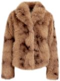 WE Fashion Dames jas van imitatiebont