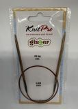 KnitPro Gember Vaste Rondbreinaalden 16" (40cm) | 3.00mm