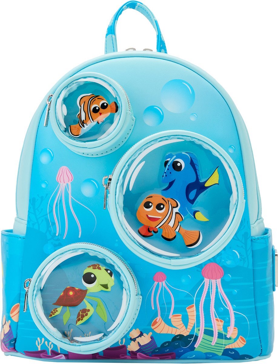 Loungefly DISNEY - Finding Nemo "Bubble Pockets" - Mini Backpack