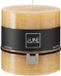 J-Line Bougie Cylindrique - Ocre - 75H - 6 Pièces