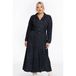 YOEK robe chemise noir