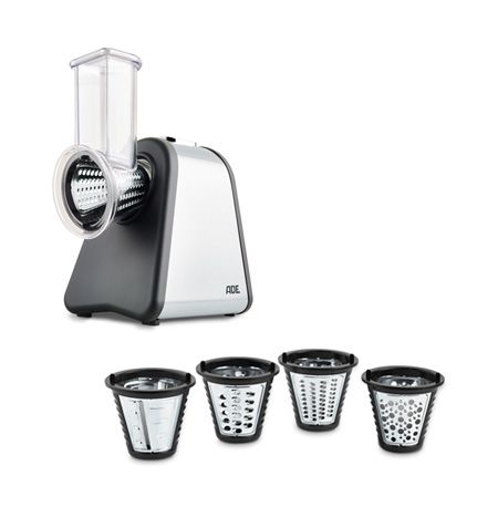 ADE KA1802 Electric Grater - Black & Stainless Steel