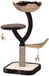 Poteau griffoir Natural Magnolia - Peluche/Contreplaqué - Multicolore - 99 cm
