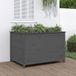 Maison Exclusive - Jardinière sur pieds, gris, 119,5 x 82,5 x 78 cm, bois de pin massif