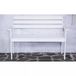 SenS-line Semmy banc en bois 120cm blanc fsc