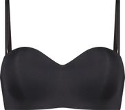 Hunkemöller Dames Lingerie Voorgevormde strapless beugel-bh Smooth - Zwart - maat D75