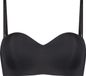 Hunkemöller Dames Lingerie Voorgevormde strapless beugel-bh Smooth - Zwart - maat D75