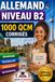 Allemand Niveau B2: 1 000 QCM corrigés