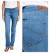 Lee Marion Straight Dark Currents Straight Jeans Denim Blue Größe: W28L31