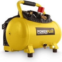 Powerplus POWX1723 Compressor - 1100W - 10 bar - 12L - Oil-free