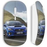 Subaru Blauwe Auto Draadloze Muis Maniacase