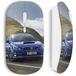 Subaru Blauwe Auto Draadloze Muis Maniacase
