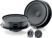 Focal ISVW180 - 20cm 2-Way Component Speaker Set - 75W RMS - Custom Fit for VW