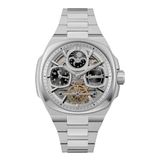 Ingersoll 1892 The Spirit automatisch herenhorloge, 46,7 mm, Zilver, armband