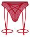 Hunkemöller String met Hoge Taille Isabelle Rood