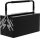 DURHAND Boîte à outils - Acier - 45x20x34,5cm - Noir