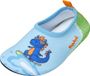Playshoes Uv-waterschoenen voor jongens Dino Lichtblauw/Groen maat 24-25EU