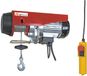 Ribitech PE200/400C/1 elektrische katrol, 200/400 kg, 950 W, touw 18 m