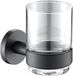 Plieger Vigo bekerhouder met glas mat zwart 4784423