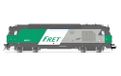 Jouef HJ2342S SNCF, diesellocomotief BB 467471, FRET-kleurstelling, aflevering. VI, met DCC-geluidsdecoder Diesellocomotief