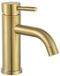 Merkloos Badkamermengkraan, Wastafelkraan, Enkele Hendel, Roestvrij Staal, Goud (16cm)