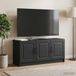 Maison Exclusive - meuble TV, noir, 99 x 34,5 x 47 cm, matériau : panneau de particules