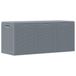 VidaXL Tuinbox 270L Grijs Kunststof 118.5 x 44.5 x 51 cm