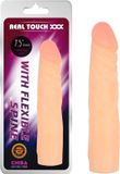 Chisa Buigbare Cyberskin Dildo - 17 cm - Lichte Huidskleur