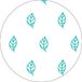 Bonateks Tapis de souris rond imprimé numériquement, base antidérapante, pour bureau et maison, diamètre : 22 cm