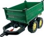 Rolly Toys Mega Aanhanger - Groen - Traptractor - Kunststof
