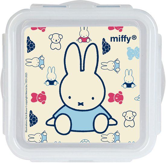 Safta Miffy Lunchbox Miffy Buddy Beige Polyester 13 x 7.5 x 13 cm