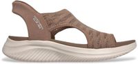 Skechers Slip-ins Ultra Flex 3.0 Zon Warme Bruine Sandalen