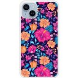 Apple iPhone 14 Fleurs exotiques Verstevigd hoesje met sublimatie bedrukking