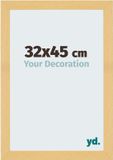 Your Decoration - Cadre photo 32x45 cm - MDF - Décor hêtre - Mura