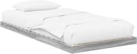 vidaXL Bedframe Grijs Sonoma 80 x 200 cm Bewerkt Hout