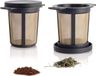 Finum Brouwemmer M met permanente filter, zwart, medium