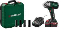 PARKSIDE® Accu-slagmoersleutel 20 V 400 Nm, met accu 4 Ah en snellader 4,5 A