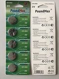 PoundMax Lithium CR2032 - 5 Pack