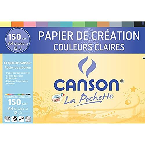 Canson 200002760 Gekleurd Papier - DIN A4 - 150 g/m²