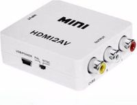 HDMI naar Tulp AV Converter - HDMI naar RCA Composiet Audio Video Kabel Adapter - Wit