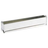 Gobel 119410 bakvorm, lang, effen, mini, met scharnier, wit, afneembare bodem, 30 x 4 cm