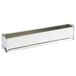 Gobel 119410 bakvorm, lang, effen, mini, met scharnier, wit, afneembare bodem, 30 x 4 cm