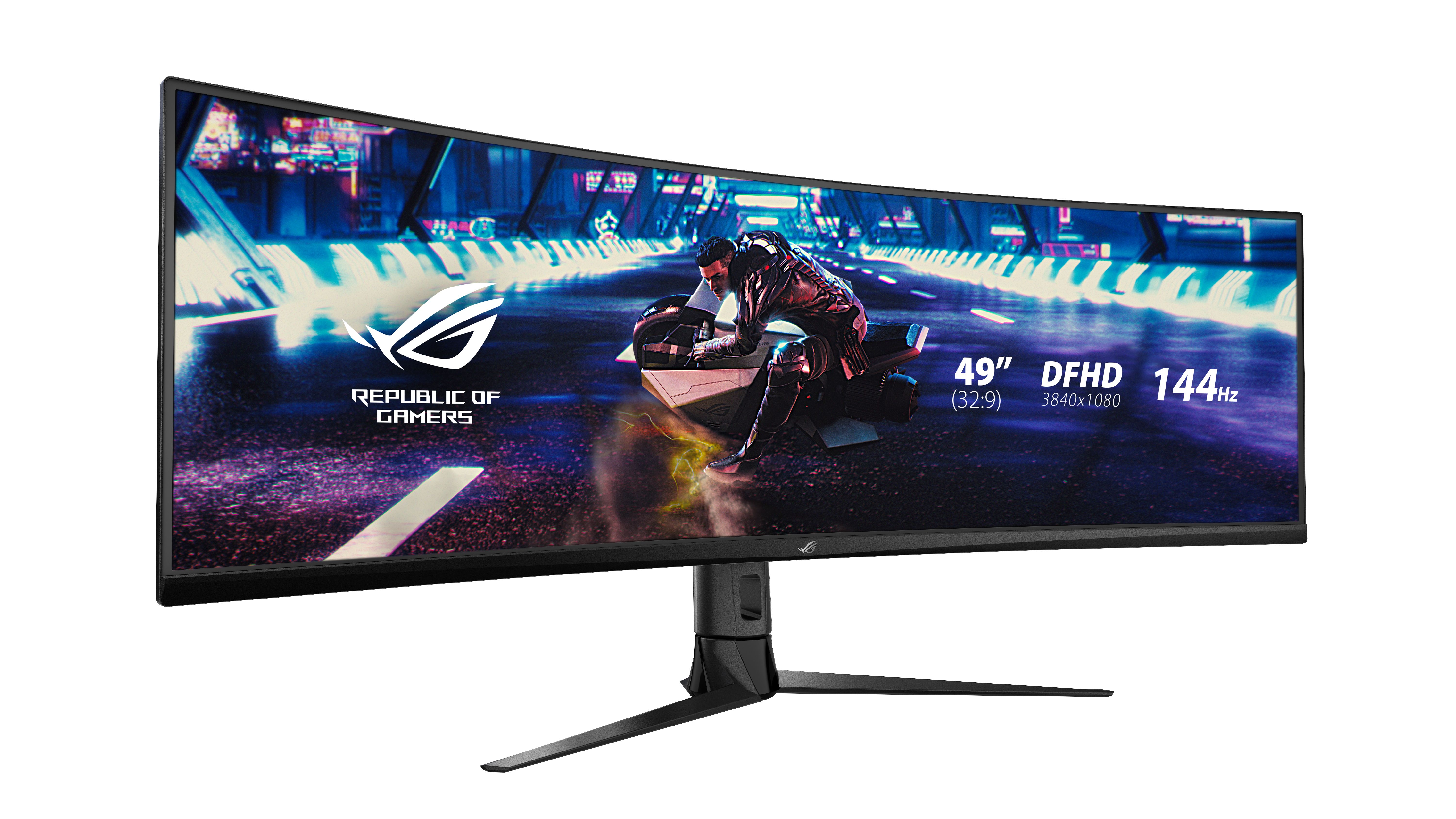 ASUS ROG Strix XG49VQ 49" Curved UltraWide Gaming Monitor - 144Hz, 3840x1080, VA, HDR400