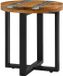 vidaXL Table basse Marron 40 x 40 x 45 cm Teck massif