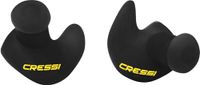 CRESSI Dry Ear Plugs Black siliconen oordopjes, perfect om het binnendringen van water tijdens het zwemmen te voorkomen, zwart, één maat, volwassenen