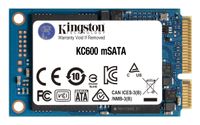 Kingston Technology Kingston KC600 256GB mSATA SSD - 3D TLC - 550MB/s Read, 500MB/s Write