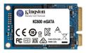 Kingston Technology Kingston KC600 256GB mSATA SSD - 3D TLC - 550MB/s Read, 500MB/s Write