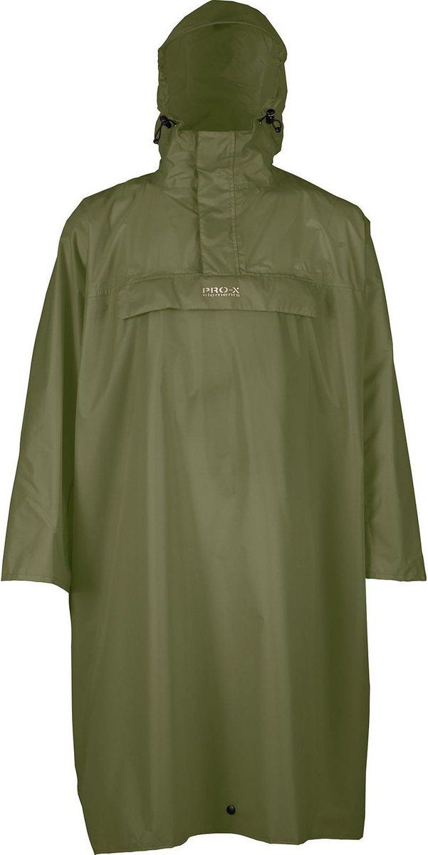 Pro-x Elements Poncho Arosa Xplus - 10000mm Waterdicht - winddicht - grote borstzak
